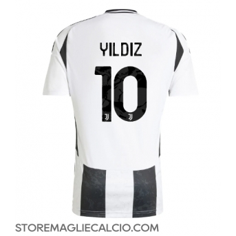 Juventus Kenan Yildiz #10 Maglia Gara Casa Repliche 2024-25